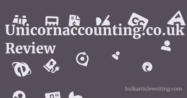 Unicornaccounting.co.uk Review 1 by Partners