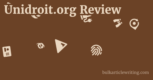 Unidroit.org Review 1 by Partners