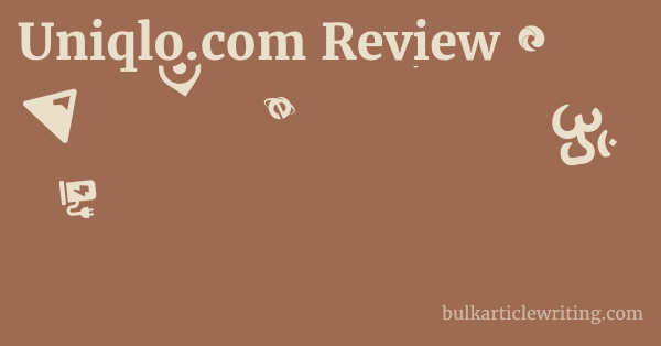 Uniqlo.com Review 1 by Partners