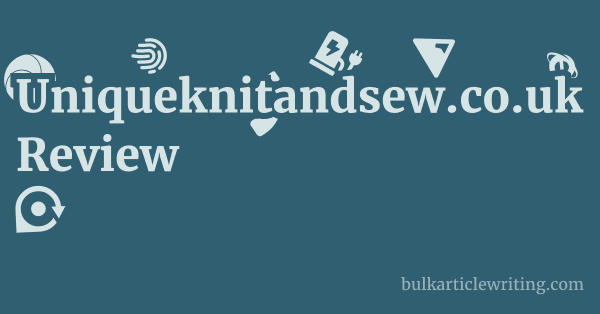 Uniqueknitandsew.co.uk Review 1 by