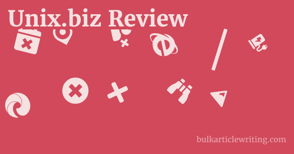 Unix.biz Review 1 by