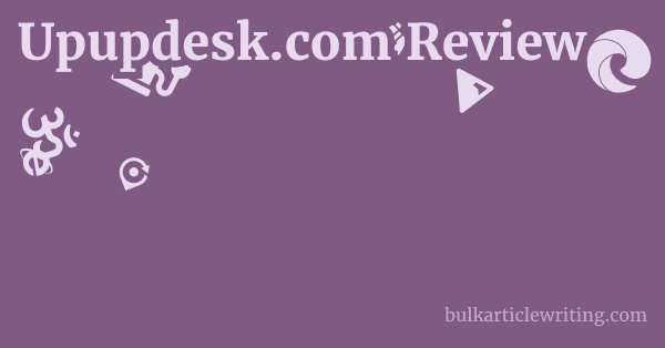 Upupdesk.com Review 1 by Partners