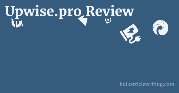 Upwise.pro Review 1 by