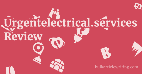 Urgentelectrical.services Review 1 by
