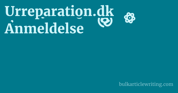 Urreparation.dk Anmeldelse 1 by