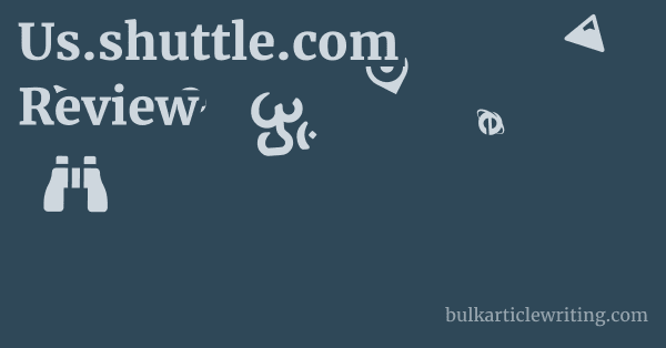 Us.shuttle.com Review 1 by