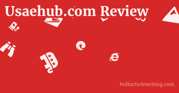 Usaehub.com Review 1 by
