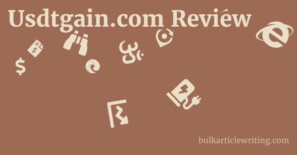 Usdtgain.com Review 1 by