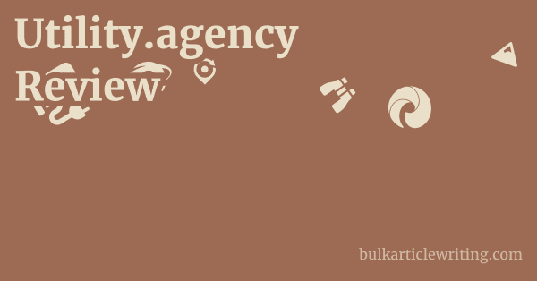 Utility.agency Review 1 by Partners