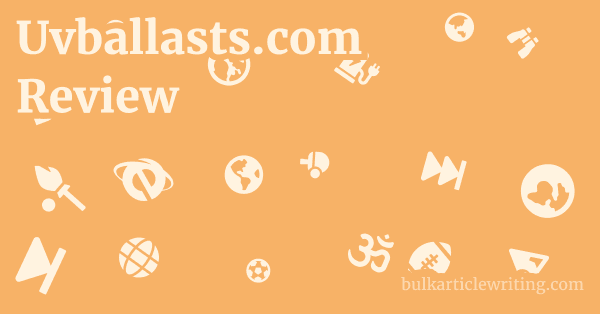 Uvballasts.com Review 1 by
