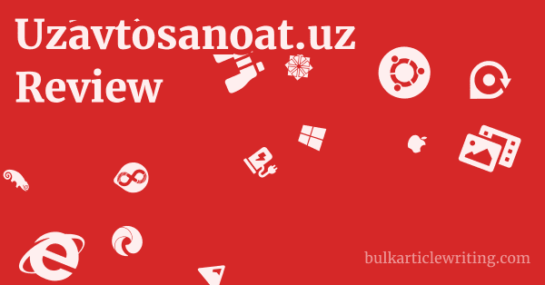 Uzavtosanoat.uz Review 1 by