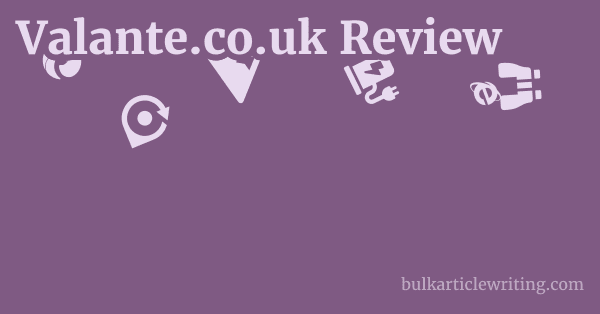 Valante.co.uk Review 1 by