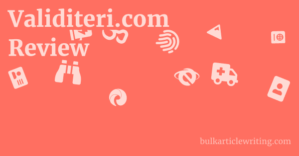 Validiteri.com Review 1 by