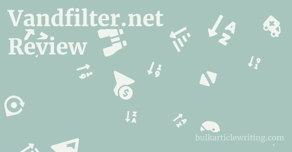Vandfilter.net Review 1 by