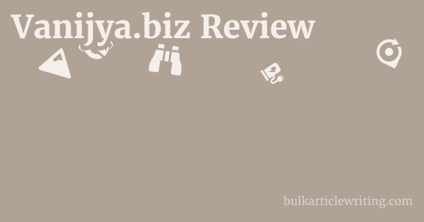 Vanijya.biz Review 1 by