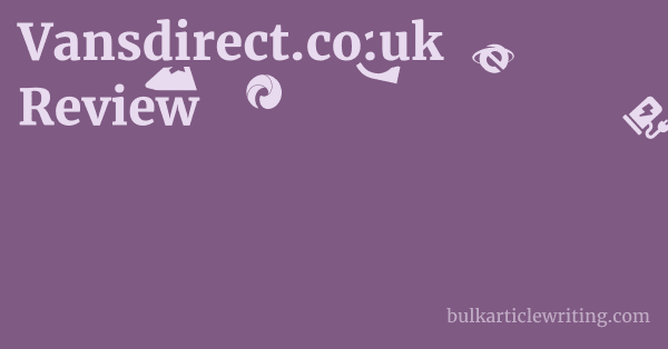 Vansdirect.co.uk Review 1 by Partners