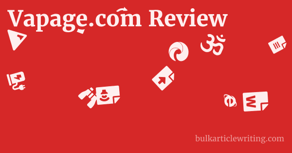 Vapage.com Review 1 by