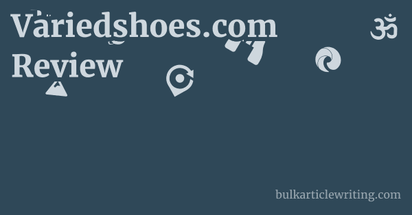 Variedshoes.com Review 1 by
