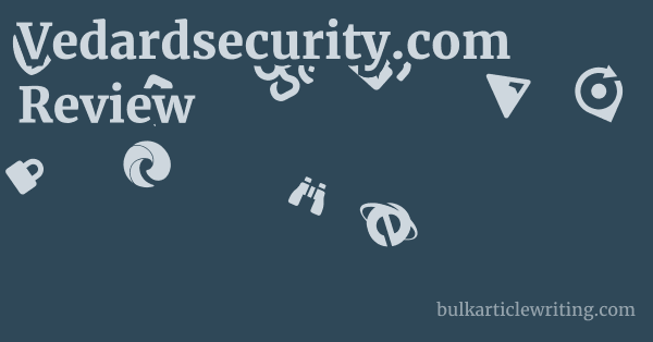 Vedardsecurity.com Review 1 by