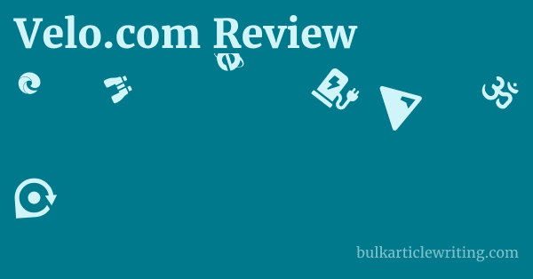 Velo.com Review 1 by