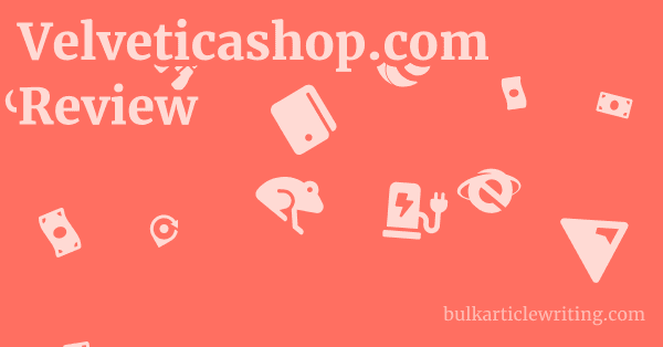 Velveticashop.com Review 1 by