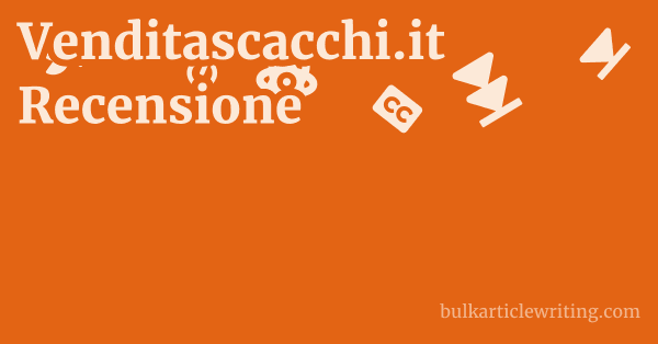 Venditascacchi.it Recensione 1 by