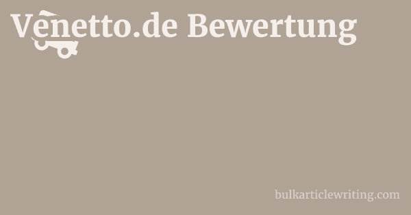 Venetto.de Bewertung 1 by