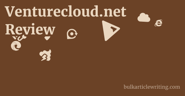 Venturecloud.net Review 1 by