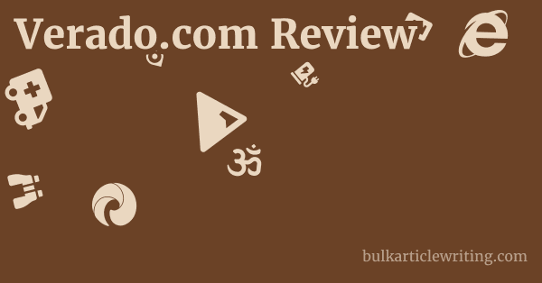 Verado.com Review 1 by