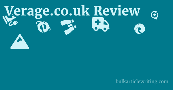 Verage.co.uk Review 1 by