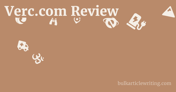 Verc.com Review 1 by