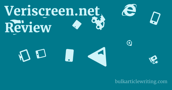 Veriscreen.net Review 1 by