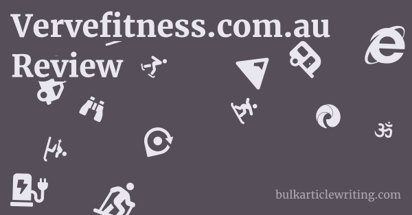 Vervefitness.com.au Review 1 by Partners