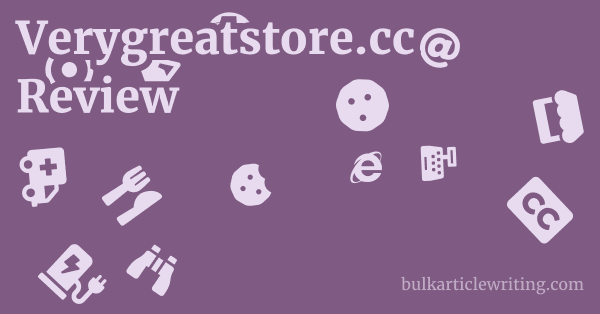 Verygreatstore.cc Review 1 by