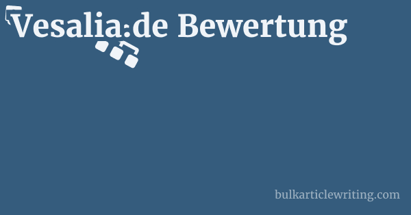 Vesalia.de Bewertung 1 by