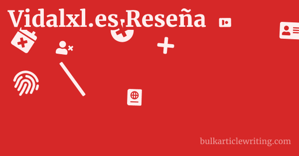 Vidalxl.es Reseña 1 by