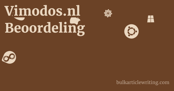 Vimodos.nl Beoordeling 1 by