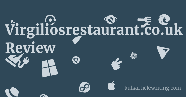 Virgiliosrestaurant.co.uk Review 1 by