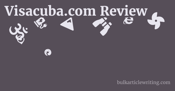 Visacuba.com Review 1 by