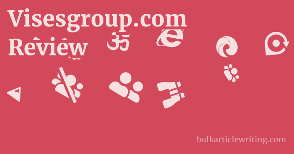 Visesgroup.com Review 1 by