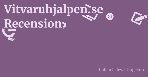 Vitvaruhjalpen.se Recension 1 by