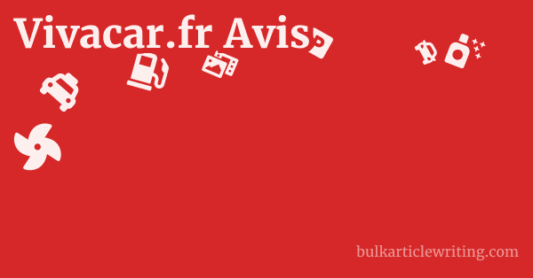 Vivacar.fr Avis 1 by