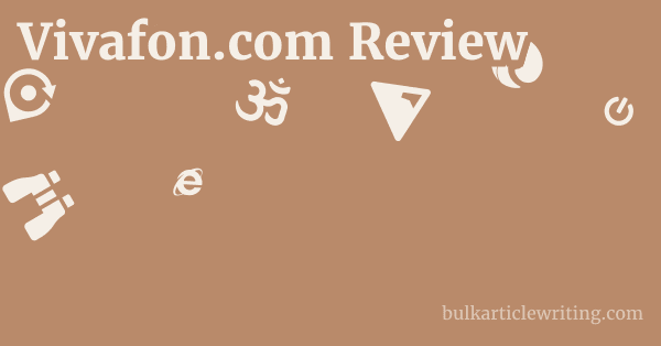 Vivafon.com Review 1 by