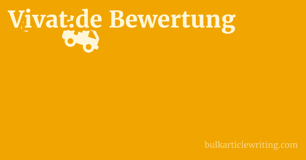 Vivat.de Bewertung 1 by