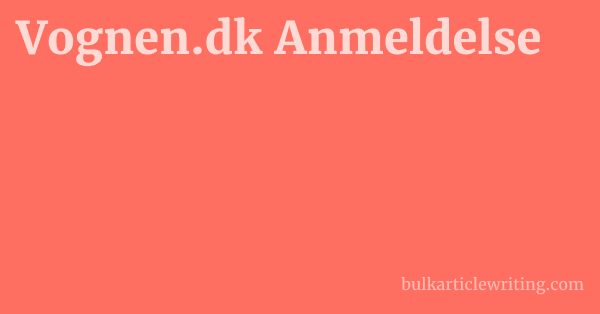 Vognen.dk Anmeldelse 1 by