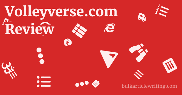 Volleyverse.com Review 1 by