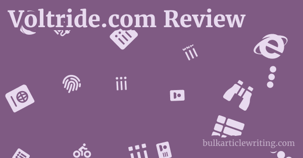 Voltride.com Review 1 by