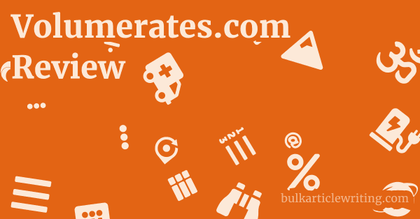 Volumerates.com Review 1 by