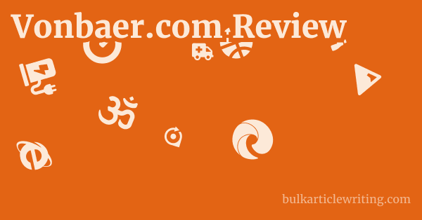 Vonbaer.com Review 1 by