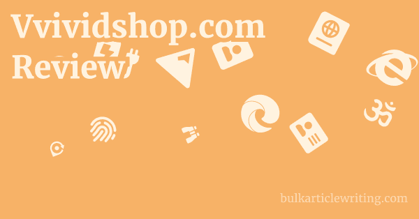 Vvividshop.com Review 1 by